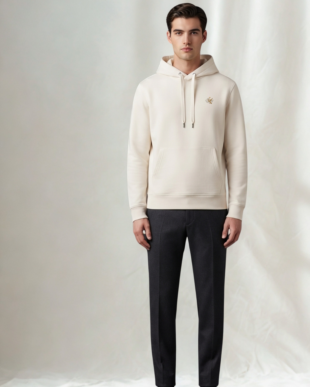 CRYF Essential Crewneck — Ivory Cream