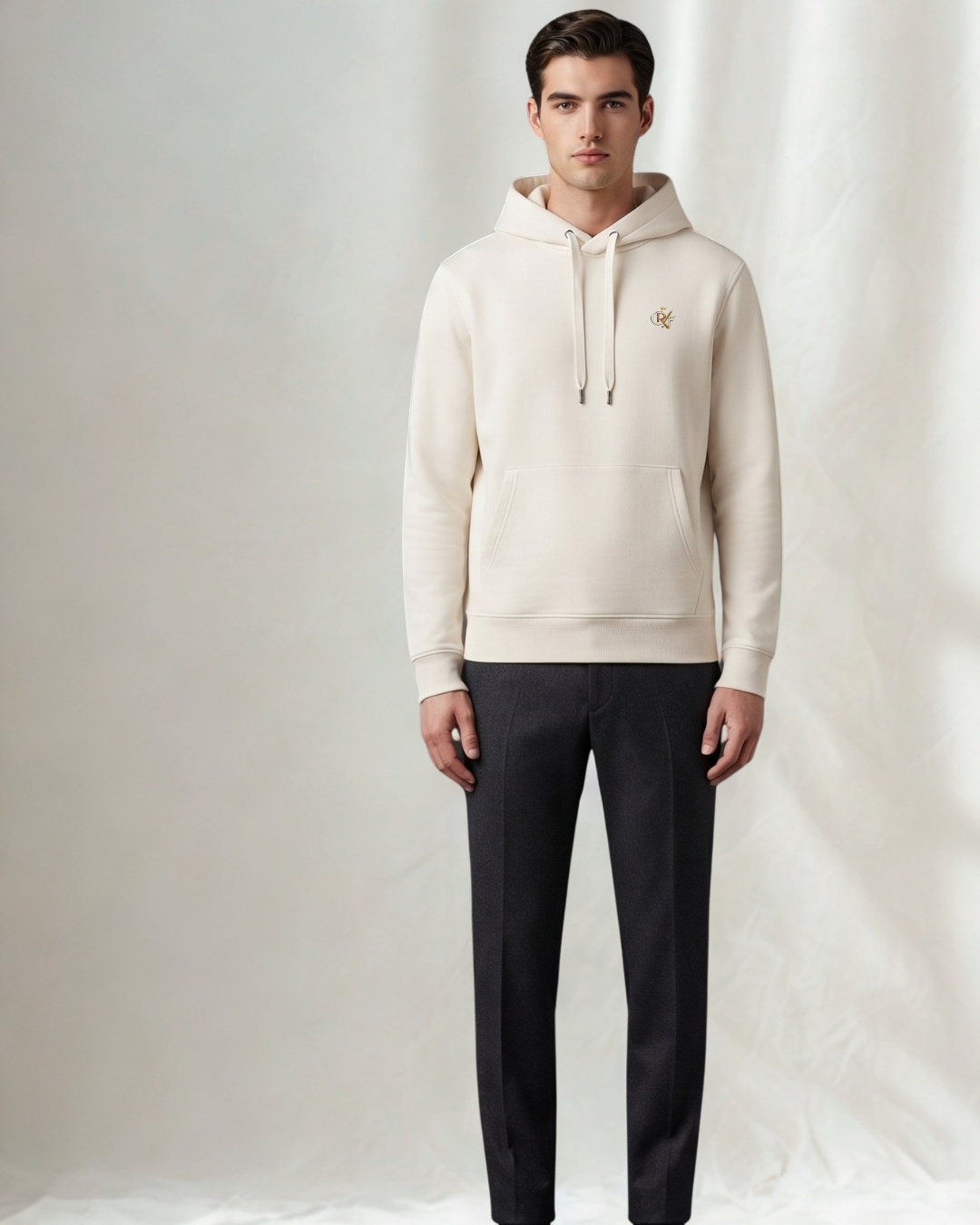 CRYF Essential Crewneck — Ivory Cream