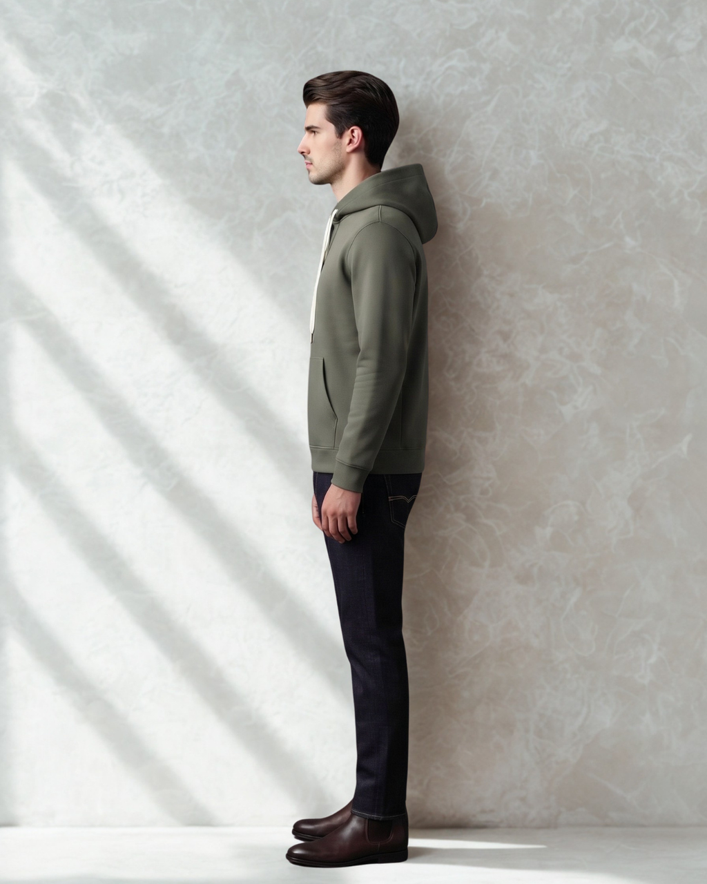 CRYF Essential Crewneck — Forest Olive