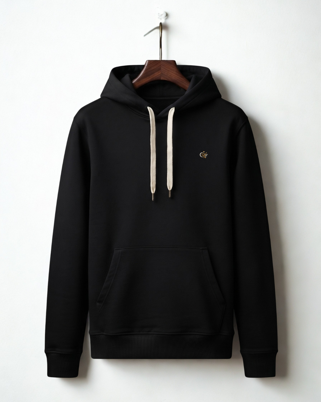 CRYF Essential Crewneck — Obsidian Black