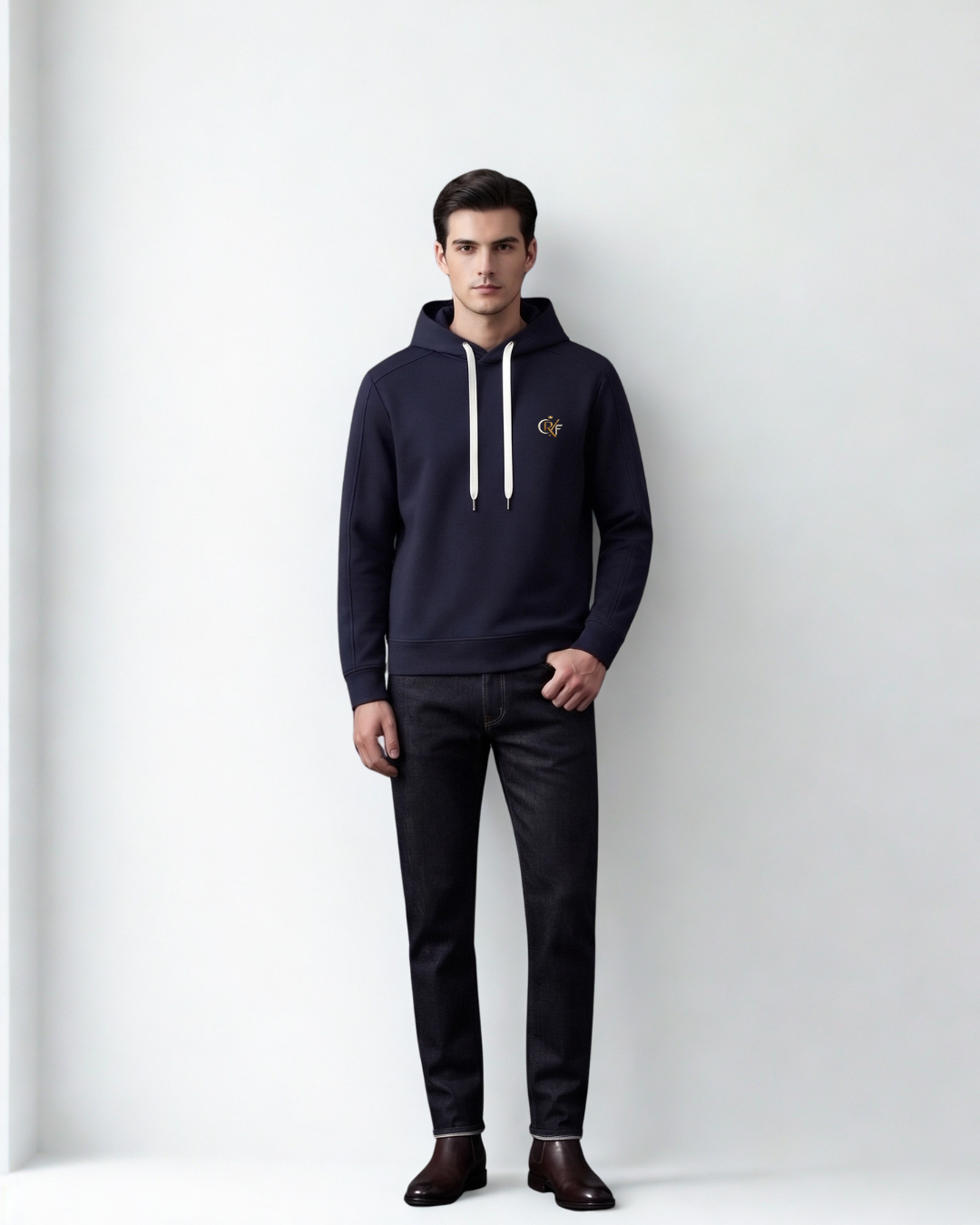 CRYF Essential Crewneck — Midnight Navy