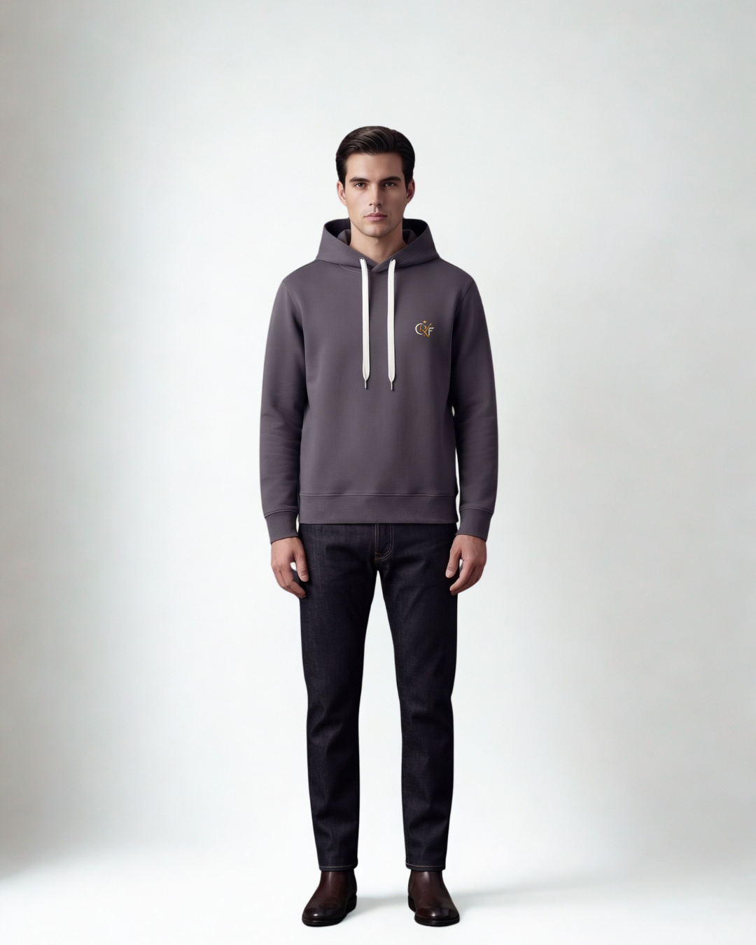 CRYF Essential Crewneck — Graphite Grey