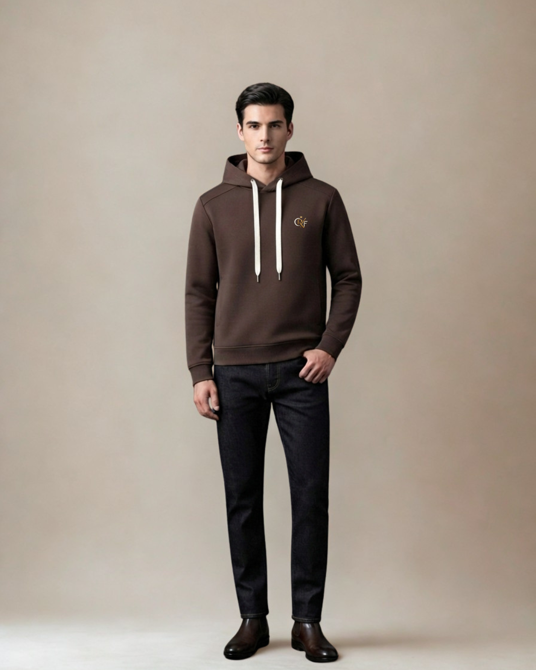 CRYF Essential Crewneck — Mocha Brown