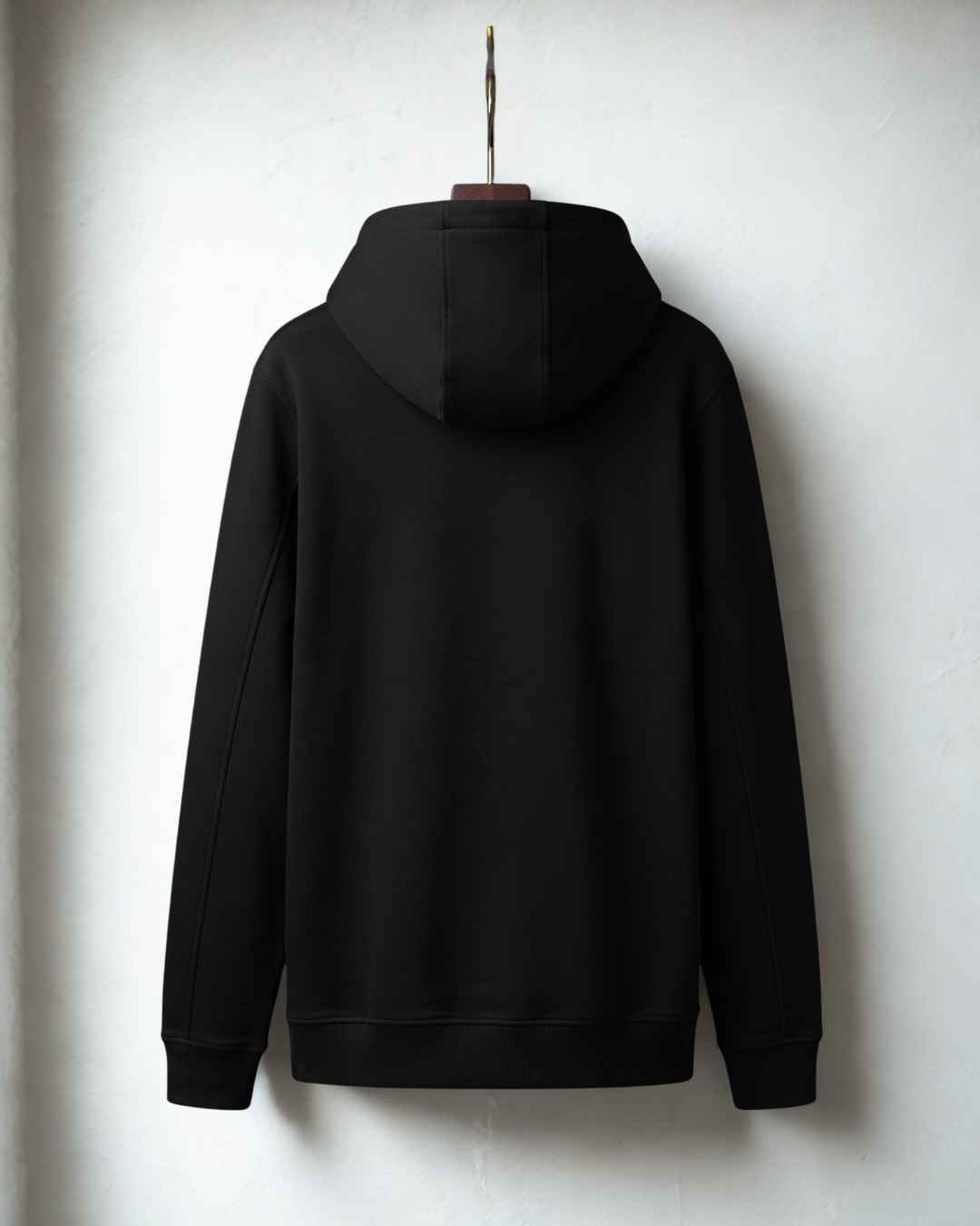 CRYF Essential Crewneck — Obsidian Black